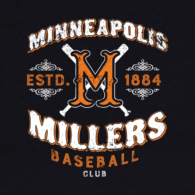 Minneapolis Millers by MindsparkCreative